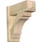 Ekena Millwork Merced Rough Sawn Craftsman Outlooker, Douglas Fir, 8"W x 22"D x 22"H OUT08X22X22MRC04RDF - alternate 1